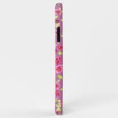 land tuinbloemen roze groen Case-Mate iPhone case (Achterkant/rechts)