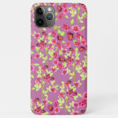 land tuinbloemen roze groen Case-Mate iPhone case (Achterkant)