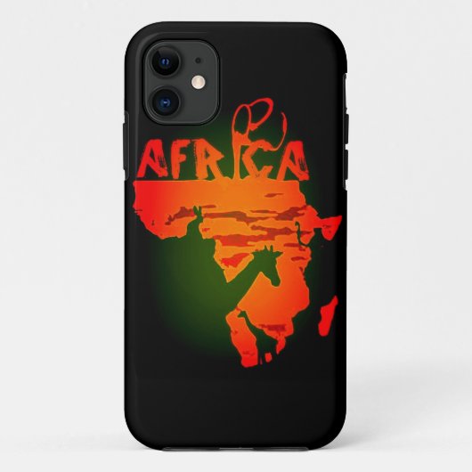LAND VAN AFRIKA Case-Mate iPhone CASE (Achterkant)