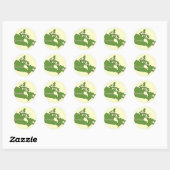 Land van Canada Stickers (Vel)