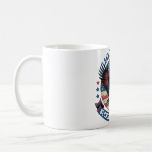 Land van de Free Eagle Graphic Koffiemok