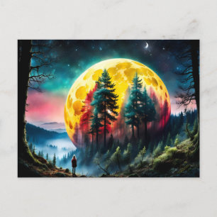 Land van de Ondergaande Maan Briefkaart