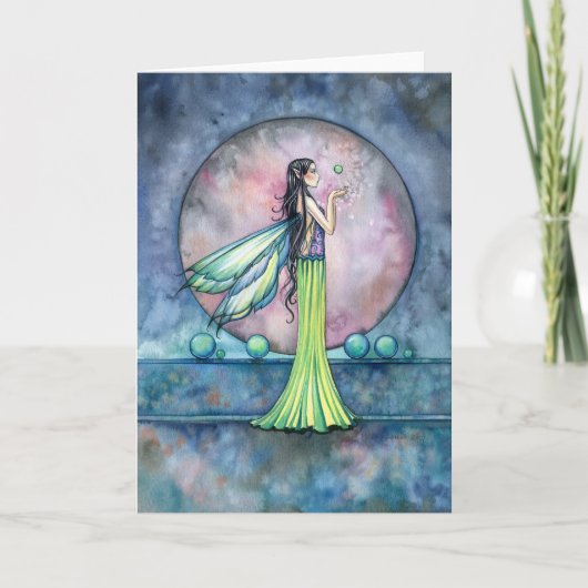 Land van de Orbs Fairy Kaart Notecard (Voorkant)