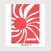 Land van de Rising Sun - Japan Sticker (Vel)