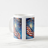Land van de vrije... 'Amerika Koffiemok (Voorkant links)