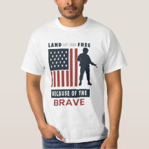 Land van de Vrijen Dankzij de Dapperen Patriotisch