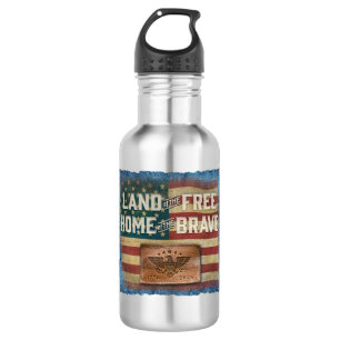 Land van de Vrijen - Waterfles