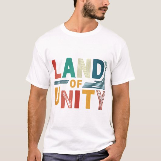 Land van Eenheid T-shirt (Voorkant)