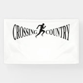 Land van grensoverschrijding spandoek (Horizontaal)