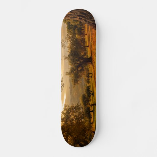 Land van herfst skateboard (Voorkant)