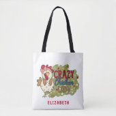 Land van herkomst van de kippen Naam van de Boerde Draagtas (Voorkant)