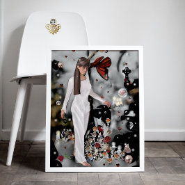 Land van het magische roos! poster