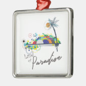 Land van het Paradijs Metalen Ornament (Links)