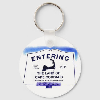 Land van Kaap Coddahs Sleutelhanger