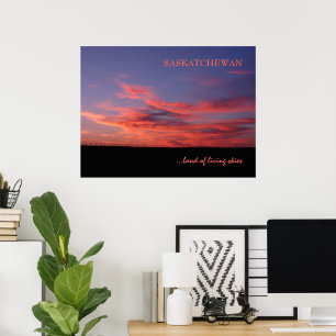 Land van levende hemden Foto afdrukken Poster