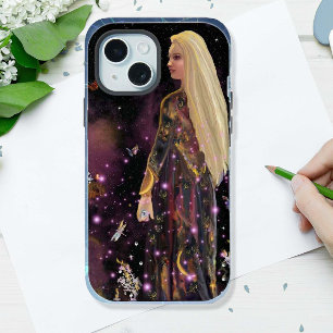 Land van Magic Crystals iPhone 15 Hoesje