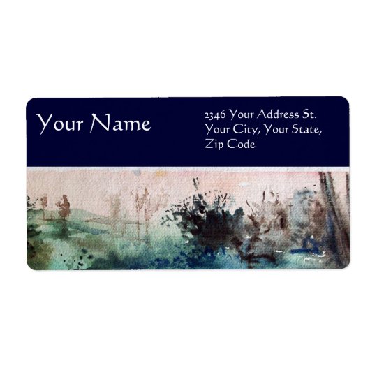 LAND VAN MAREMMA TUSCANY ETIKET (Voorkant)