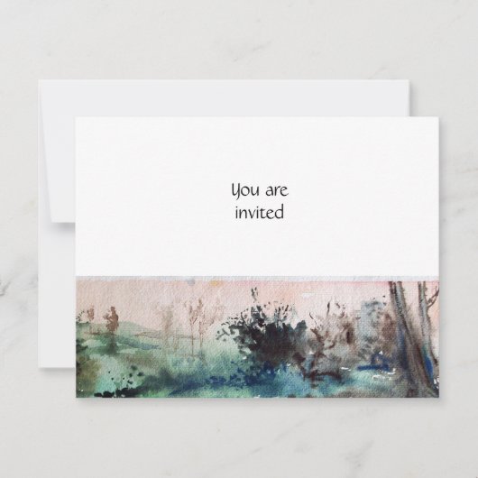 LAND VAN MAREMMA/TUSCANY LANDSCAPE KAART (Voorkant)