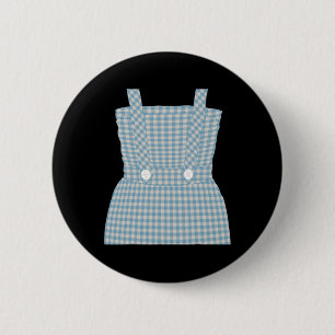 Land van Oz Halloween Dorothy Kostuum Shirt-schatt Ronde Button 5,7 Cm