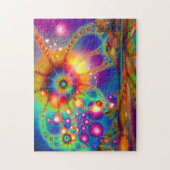 Land van psychedelische verlichting legpuzzel (Verticaal)