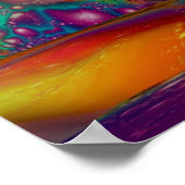 Land van Psychedelische Verlichtingen - Poster (Hoek)