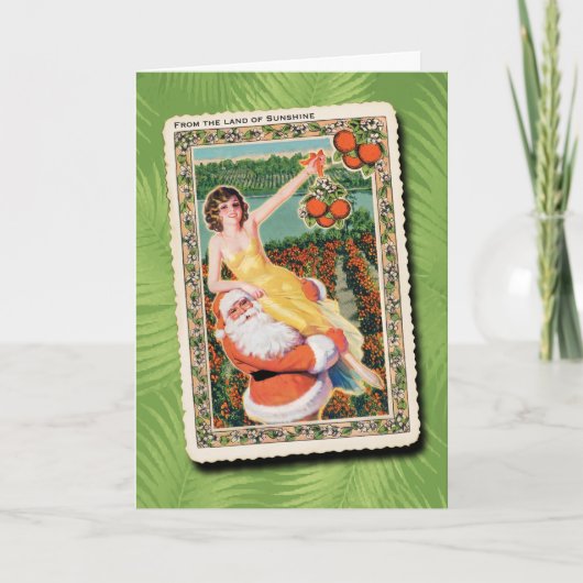 Land van Sunshine Christmas Kaart (Voorkant)