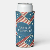 Land van Vrijheid Amerikaanse Onafhankelijkheidsda (Seltzer Voorkant)