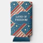 Land van Vrijheid Amerikaanse Onafhankelijkheidsda (Achterkant)