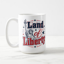 Land van Vrijheid – Patriottische 4 juli  Koffiemok