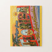 Land van zonneschijn Groet Legpuzzel (Verticaal)