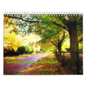 Land waar het geacht kalender (Hoes)