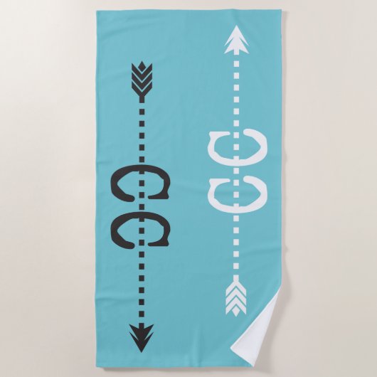 Land waar het programma loopt © Beach Towel Strandlaken (Voorkant)