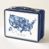 Land waar ik van hou - Verenigde Staten Map (Achterkant)