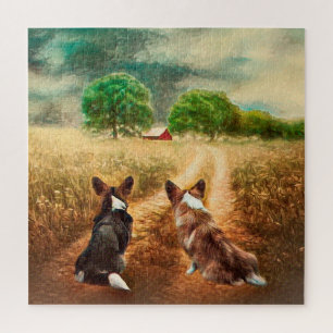 Land Welsh Corgis Legpuzzel