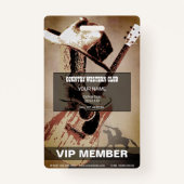 Land Western Badge (Voorkant)