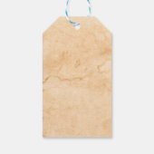 Land Western Cowboy Hoefijzer Cadeaulabel (Achterkant)