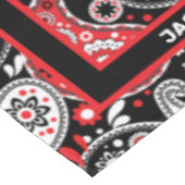 Land Western Hoedown Wild West Paisley Pattern Tafelkleed (Gekanteld)