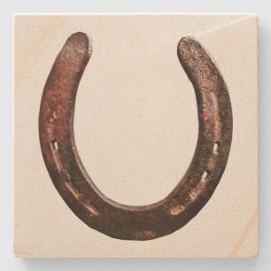 Land Western Hoefijzer Sandsteen Onderzetter
