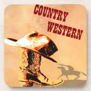 Land Western kurk Onderzetter