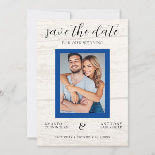 Land Western Save the Date Wedding Invitation Kaart