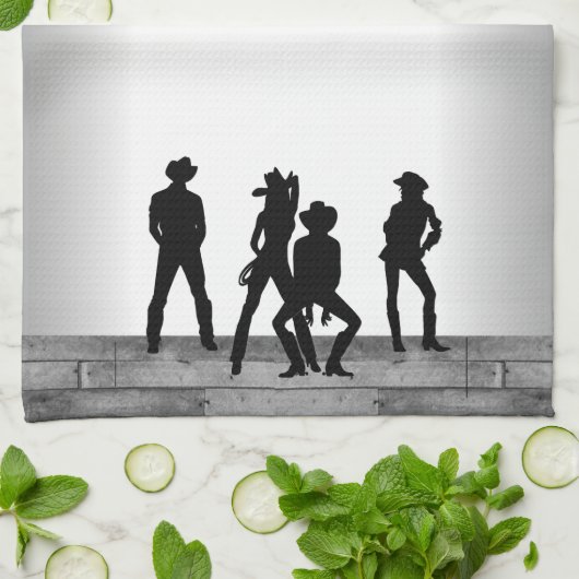 Land Western Theedoek (Gevouwen)