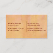 Land Western Visitekaartje (Achterkant)