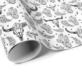 Land Western-vogelfeest Cadeaupapier (Rol Hoek)