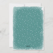 Land Western Vrolijk Kerstfeest Feestdagenkaart (Achterkant)