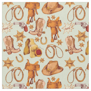 Land Westerne cowboy Gear Stof