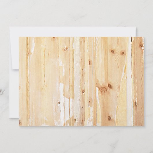 Land Westerne foto Opslaan Datum Kaart (Achterkant)