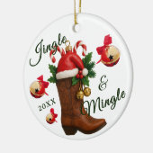 Land Westerne Jingle & Mingle Ornament (Links)