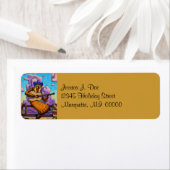 Land Westerne Muziek Zingen Retouradres Label (Insitu)