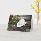 Land Westerne Vaderdag Kaart (Gele Bloem)