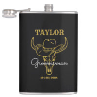 Land Wild West Cowboy - Gepersonaliseerde Groomsme